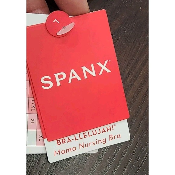 SPANX Bra-llelujah Nursing Bra Women Stretch Large 36C-38C Very Black NWT - Picture 8 of 10